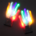 Halloween LED Glove Dancing Stage LED Palm Light Up Flash Finger Tip For DJ Club Party Props