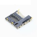10PCS Mobile Phone Memory Card Socket MICRO SD Card Slot Welded TF Card Socket with Elastic TF Card