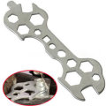 15 in 1 Practical Bicycle Cycling Bike Flat Hexagon Wrench Set Steel Hexagon Spanner Hand Repair Too