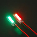 2 PCS Reptile 5V RGB5050 3 Bit LED Strip Light Red & Green Keep Bright for RC Drone FPV Racing