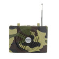 25W Rechargeable Camouflage Hunting Speaker Sound Decoy 100Hz-10KHz FM Radio MP3 Player with Remote