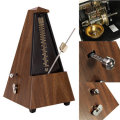 Vintage Tower Type Guitar Metronome Bell Ring Rhythm Mechanical Pendulum Mini Metronome for Guitar B