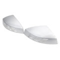 1 Pair Chrome Silver Rear View Mirror Cap Cover Add on Side Mirror Car Modification For AUDI A3 8V S