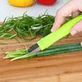 Honana VT-OS Stainless Steel Green Onion Slicer Shredder Cutter Vegetable Scallion Shred Cut Tool