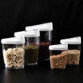 5Pcs Transparent Food Storage Tanks Waterproof and Moisture-proof Jar