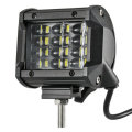 4 Inch 36W Quad Row RGB LED Work Light Bar Spot Flood Fog Lamp IP68 Waterproof For Off-Road Car Truc