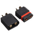 Amass XT60W Waterproof Plug Gold-Plated Black Bullet Connector Male and Female Plug for RC Drone