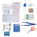 120Pcs/Set Survival Gear Emergency First Aid Kits Upgraded SOS Medical Bag for Home Office Car Boat