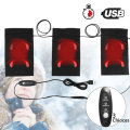 8.5W 5V 2.1A USB Heating 4 Pads 3 Gears Thermal Vest Heated Jacket Motorcycle Warm Winter