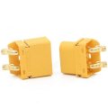 10 Pair Amass XT60PT 3.5mm Banana Connector Plug Male & Female for RC Battery
