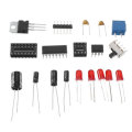LED Adjustable Speed Circulating Light Circuit Kit Electronic Training DIY Parts