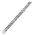 6 inch Pocket Clip Depth Length Ruler Scale Gauge Marking Measuring Tool Feeler Straight Ruler