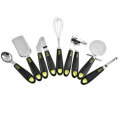 7 Piece Cooking Utensil Set Stainless Steel Kitchen Gadget Tool Nylon Handles Kitchen Cookware Set