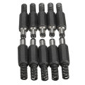 Excellway JP02 10Pcs 5.5x2.1mm DC Power Male Solder Barrel Tip Plug Jack Connector