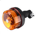 E9 + Flashing LED Beacon Flexble Din Pole Tractor Warning Light 12-24V
