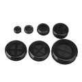 170pcs/set Closed Seal Ring Grommets Car Electrical Wiring Cable Gasket Kit Rubber Grommet Hole Plug