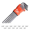 13Pcs RJXHOBBY Hex Key Allen Wrench Set Extra-long Arm 1/20" to 3/8" Key Allen Set