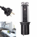 Pop Pull Up Power Pod Socket Kitchen Worktop Desk Socket Extension Lead AU Plug