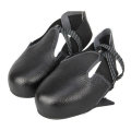 KALOAD 1 Pair Real Leather Men Women Safety Shoe Covers Wearproof Anti-slip Security Shoe Toes Prote