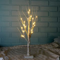 60CM Battery Power Silver Birch LED Tree Lamp Warm White Night Light Festival Christmas Decor Gift
