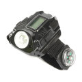 XANES 3 In 1 Outdoor Multifunctional LED Wrist Watch Flashlight Compass Laser Light Cycling Running
