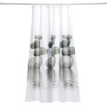 71x71" Gray Stone Pebbles Waterproof Shower Curtain Home Bath Decor with Hooks