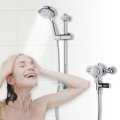 LW-101 LED Display Home Water Shower Thermometer Flow Self-Generating Electricity Water Temperture M
