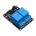 3pcs 2 Channel Relay Module 12V with Optical Coupler Protection Relay Extended Board Geekcreit for A