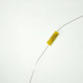 10PCS 0.022UF 630V FR Tube Amplifier Yellow Long Lead Axial Polyester Film Capacitor