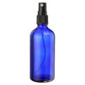 100ml Blue Glass Spray Bottle Aromatherapy Essential Oil Storage Liquid Container Empty Jar