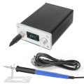 STC T12 OLED Soldering Station Quick Heating Electronic Welding Iron 200-450 100-240V with 9501 H