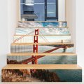 3D Stairs Stickers Riser Staircase Wall Scenery Wallpaper Decor Self-adhesive