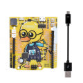 RGBDuino UN0 V1.1 Geek Duck Development Board ATmega328P CH340C Micro USB Vs UN0 R3 for Raspberry Pi