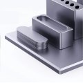 QIANLI iCube Aluminium Alloy Storage Box Screwdrivers Tweezers Screw Magnetic Storage Rack Multi-fun
