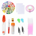 77Pcs Embroidery Circles Set 50 Colors Thread Sewing Tool Adjustable Skein