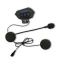 BT-12 Motorcycle Helmet Headset Wireless bluetooth Headphone Speaker Hands-Free Headset Intercom Mot