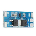 10pcs 2S 7.4V 8A Peak Current 15A 18650 Lithium Battery Protection Board With Over-Charge Discharge