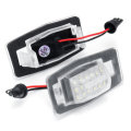 LED License Number Plate Lamp Lights For Miata MX-5 MPV NB Protege Ford Escape