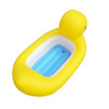 Environmentally Friendly PVC Inflatable Swimming Pool Yellow Duck Tub Baby Kids Toddler Shower