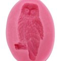 Cute Owl Silicone Fondant Cake Mold Chocolate Polymer Clay Mould