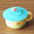 Cute Elephant Silicone Anti-dust Mug Cap Cup Lid Leakproof Cover