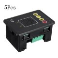 5Pcs T2310 DC24V Programmable Digital Time Delay Switch Relay T2310 Normally Open Timer Control Modu