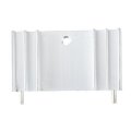 5Pcs Aluminum Profile Heat Sink IC Radiator 20*36*11mm Three-terminal Stabilized Heat Conduction Blo