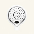 Bathroom Handheld Shower Spray Head ABS Plating 3 Color LED Digital Temperature Display w/ Hose