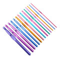 100Pcs Sewing Set Colorful Metal Hooks Needles Scissor Tape Knitting Set Clothes Shoes Tapestry Repa