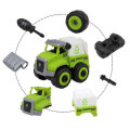 Sanitation Vehicle Assembly Set With Screwdriver Children Assembled Educational Toys