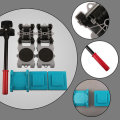 8pcs Easy Furniture Lifter Mover Tool Set Heavy Furniture Mover Transport Lift Move Slides Trolley H