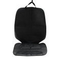 Single Long Black 55cm Leather With Pocket baby Car Seat Cushion Non-slip Wear-resistant Anti-dirty