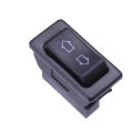 Universal DPDT Car Power Window Rocker Switch 5 Pins DC 12V 20A Black Plastic