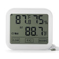 OW-E36 New Large-screen Touch Screen Temperature and Humidity Meter Indoor Electronic Thermometer Hy